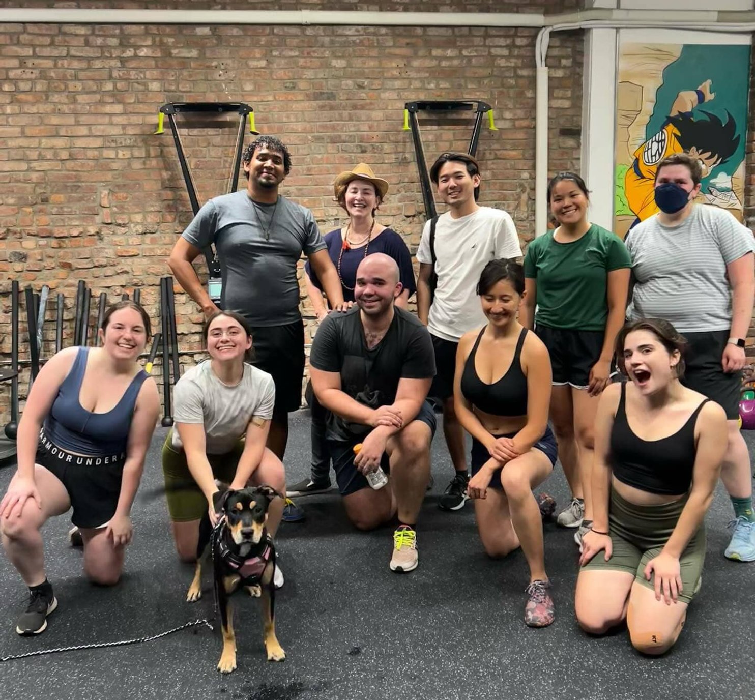 Group fitness class for queer community